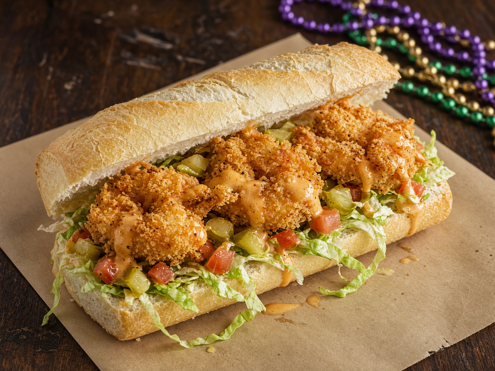 Shrimp Po'boy